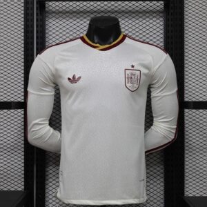 2026 Long Sleeve Player Spain Away Football Shirt 1:1 Thai Quality