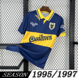 1995/1997 Retro Boca Juniors Home Football Jersey 1:1 Thai Quality