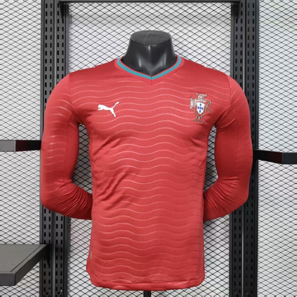 2026/2027 Players Long Sleeve Portugal Home Football Shirt 1:1Thai Quality