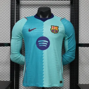 2026/2027 Long Sleeve Barcelona Second Away Football Shirt 1:1 Thai Quality
