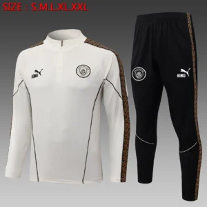 2026/2027 Manchester City Half-Pull Training Suit Football Shirt 1:1 Thai Quality Set