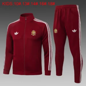 2026/2027 Kids Kit Spain Long Zipped Jacket Football Shirt